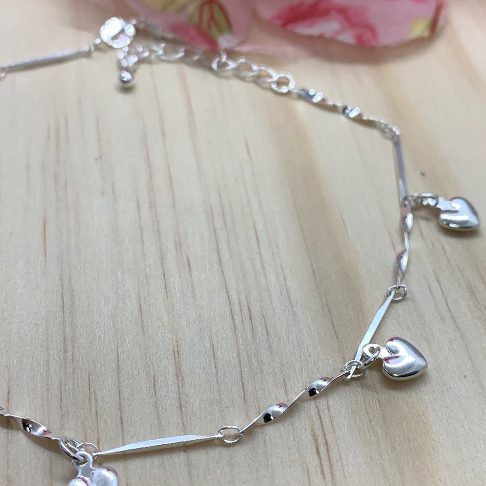 Anklet Chain Sterling Silver 925 - Picture 3 of 3